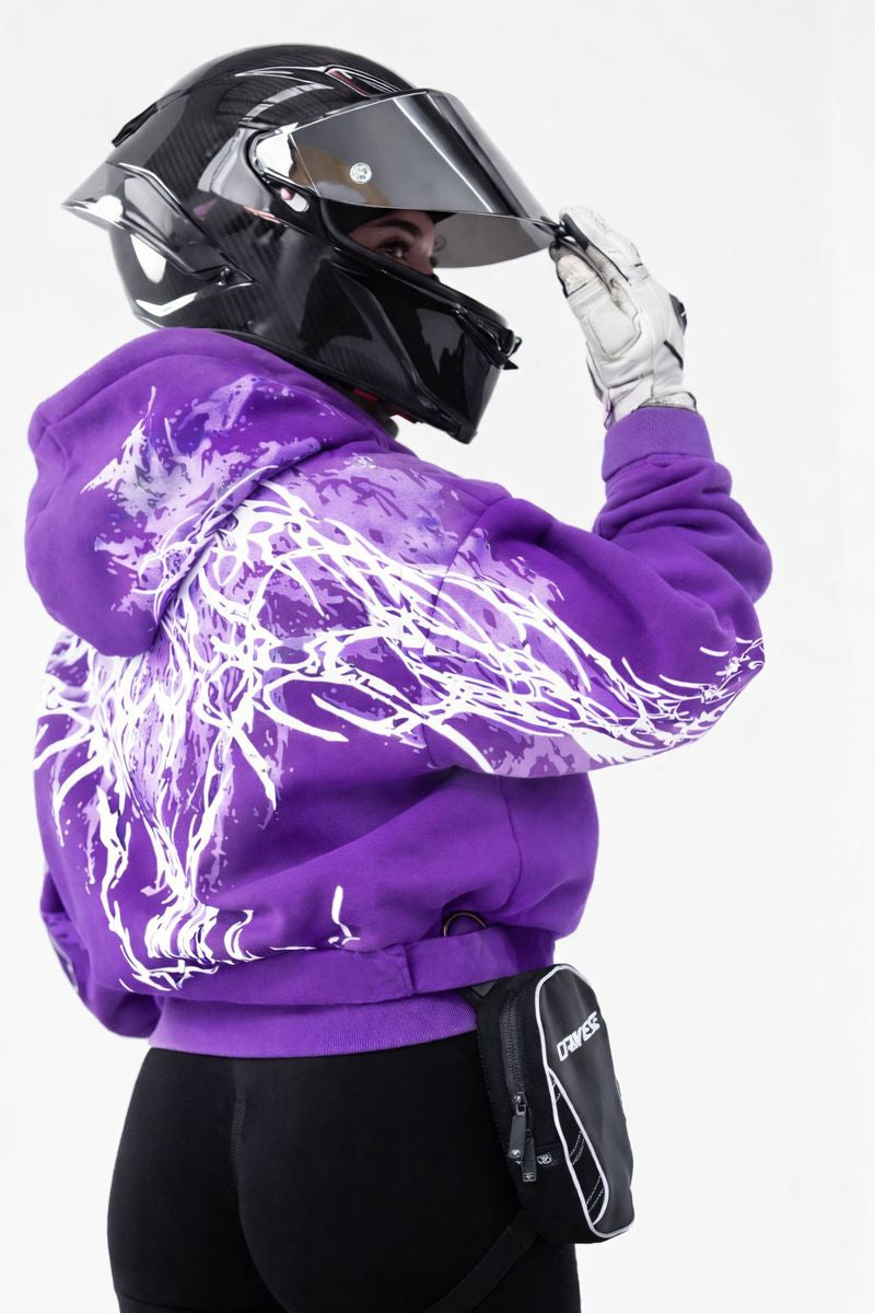 'Vortex' Reflective Hoodie